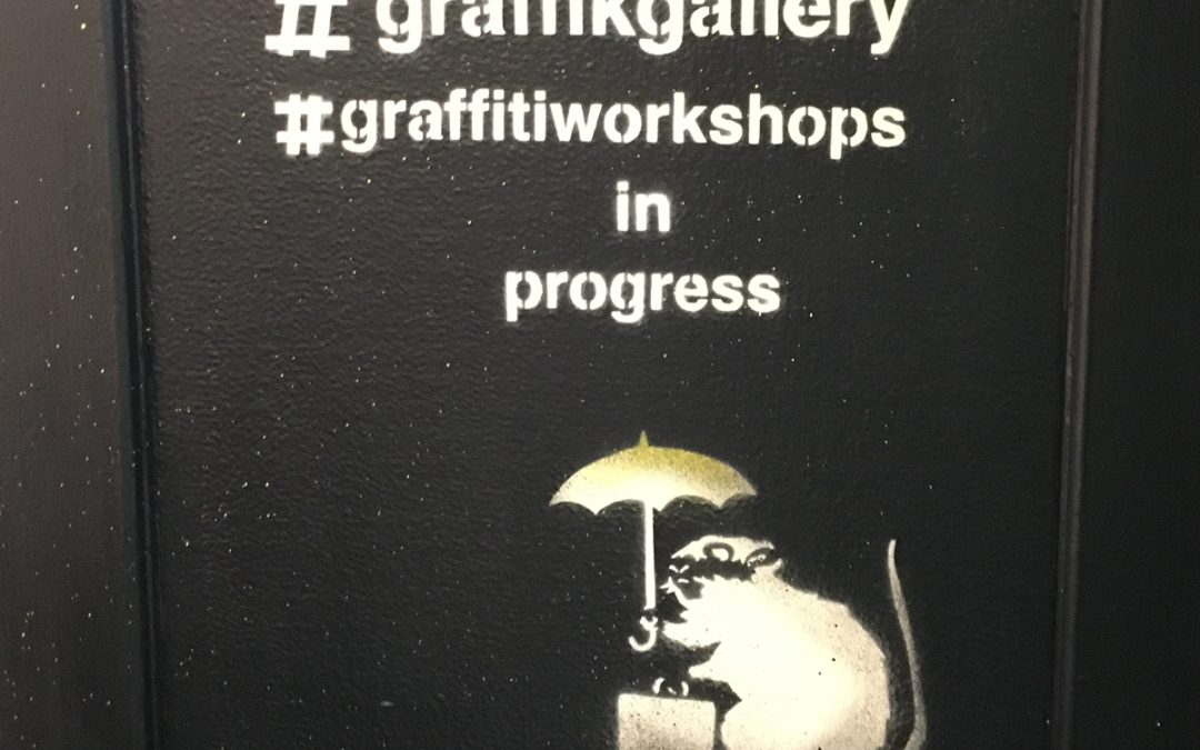 Graffiti Workship at Graffik Gallery.