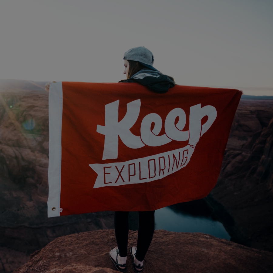 Keep exploring (Credit: Justin Luebke via Unsplash)