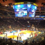 Knicks vs. Raptors at Madison Square Gardens.