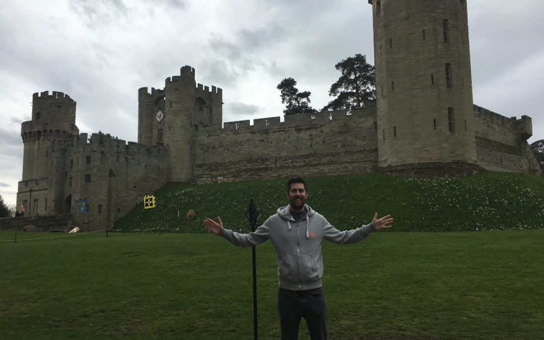 Me at Warwick Castle.