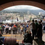 Post race paddock at the Monaco Grand Prix.