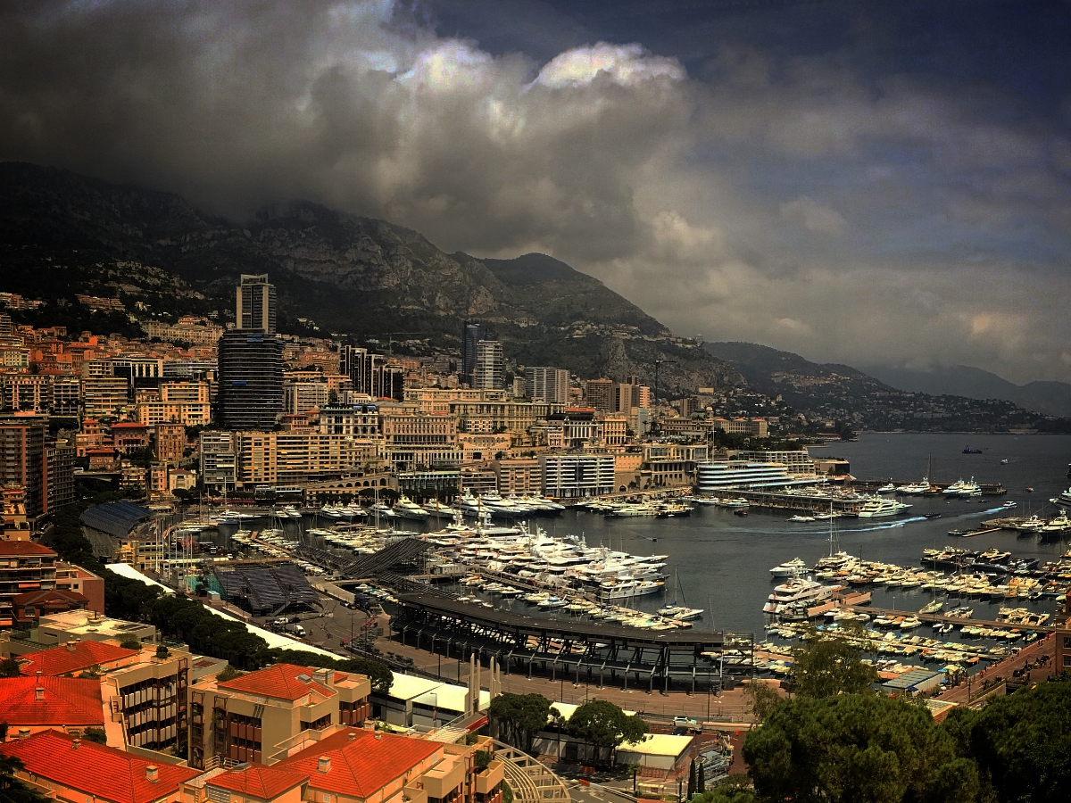 Monaco harbour.