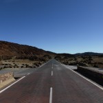 Road on Mount Teide.