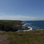 View south from Pendeen lighthouse.